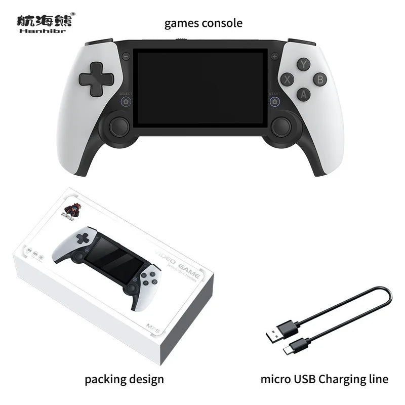 2025 New Hot Sell Ampown M25 Handheld 3d Joystick Game Console Tv Hdmi Wireless Controller Ps1 Arcade Game Console Holiday Gift