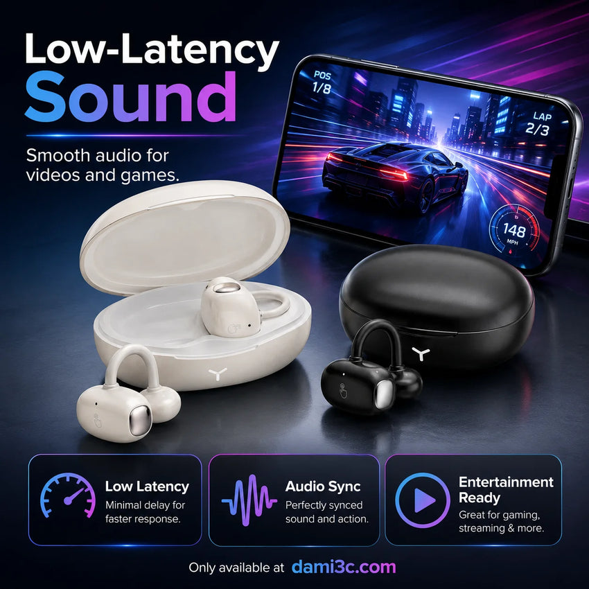 H22 AI Translation Open-Ear Earbud